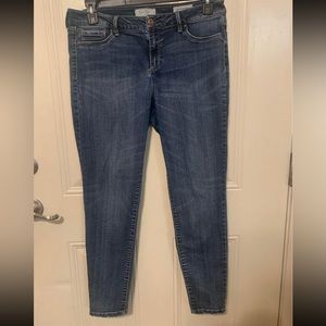Jessica Simpson Low-Rise Dark Skinny Jeans